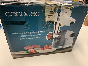 Мясорубка Cecotec Crusher 1400, 1360 Вт (4 фото из 5)