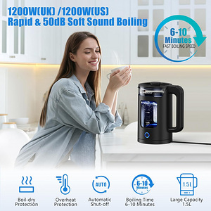 НОВЫЙ чайник Haooair, 1,5 л, LED, быстрый, тихий (7 фото из 9)