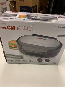 LOT! UUS Hamburger grill Clatronic HBM 3696 (4 foto / 5)