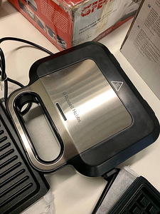 ЛОТ! НОВЫЙ Russell Hobbs вафельница панини сэндвичница (2 фото из 5)