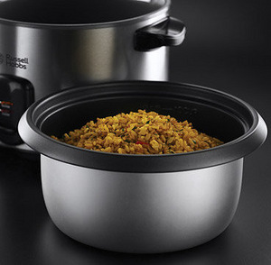 ЛОТ! НОВЫЙ Рисоварка Пароварка Russell Hobbs 19750-56 (2 фото из 3)