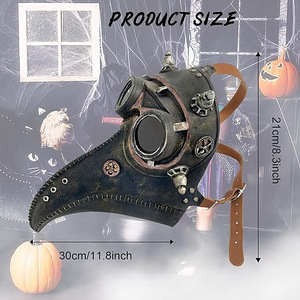 LOT! UUS Halloweeni linnumask Steampunk (3 foto / 6)