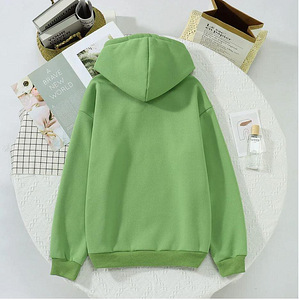 ЛОТ! НОВАЯ женская флисовая толстовка Kawaii, Green-3 XXL (3 фото из 5)