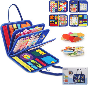 LOT! UUS Montessori hariv mänguasi Mydova Busy Board (4 foto / 8)