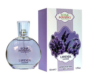 LOT! UUS naiste Tualettvesi 50ml FLORAL PERFUMES Lavender