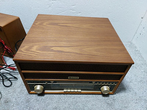 LOT!Auna Belle Epoque 1910 retro stereosüsteem FM BT Plaat (6 foto / 8)