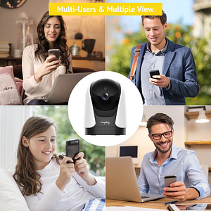 LOT! UUS Hugolog beebimonitor, CCTV kaamera 2K T4 PT WIFI (8 foto / 10)