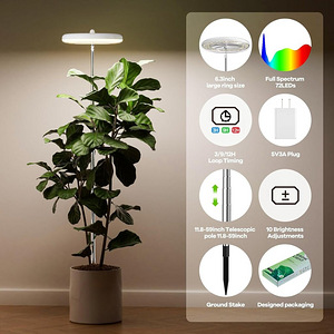 LOT! UUS Yuymika M 72 LED Ümar lamp taimedele, fütolamp (5 foto / 5)