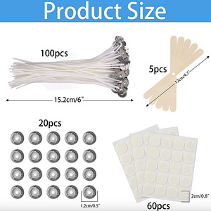 LOT! UUS SMD küünlatahtid, 100 tk, 15 cm (6 foto / 6)