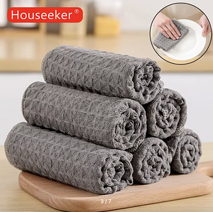 LOT! UUS Manfa mikrokiust puhastuslapid, 6tk, hall 40x40 cm (4 foto / 8)