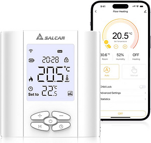 LOT! UUS Nutikas termostaat SALCAR WLAN T5W WiFi (1 foto / 8)