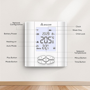 LOT! UUS Nutikas termostaat SALCAR WLAN T5W WiFi (7 foto / 8)
