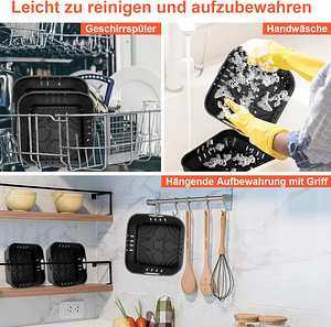 LOT! UUS YINGRACE silikoonist kuumaõhufritüürivorm 22cm, 2tk (7 foto / 7)