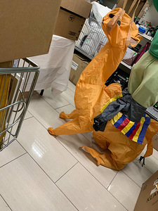 LOT! Täispuhutav kaameli kostüüm (5 foto / 6)