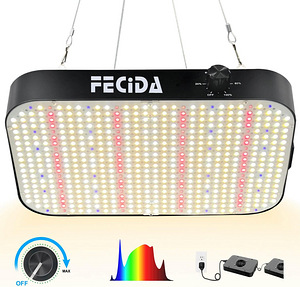 LOT! LED kasvuvalgusti FECiDA GL-CR600, 6000 lm, 65 W, 2 tk. (10 foto / 10)