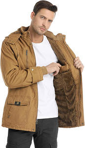 LOT! UUS Meeste talvejope New Trend, khaki, S (3 foto / 6)