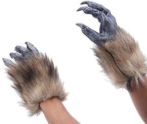 LOT! UUS Thematys karnevali kindad Evil Wolf Claw Claw (3 foto / 6)