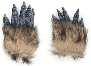 LOT! UUS Thematys karnevali kindad Evil Wolf Claw Claw (4 foto / 6)