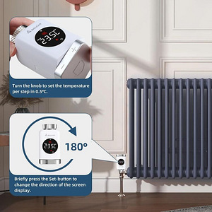 SALCAR Smart Home TRV801W WiFi radiaatori termostaadid, 3 tk (2 foto / 6)