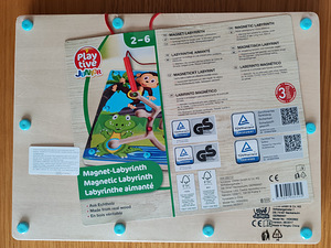 Mäng "Magnetiline labürint" Lastele 2-6 a. (2 foto / 2)