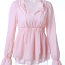 Новая розовая блузка, размер M (фото #1)