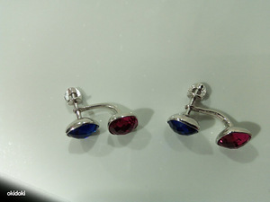 Sokolov, hõbe 925, uus komplekt Swarovski kristallidega (3 foto / 3)