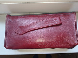Vintage retro nahast naiste clutch (3 foto / 4)