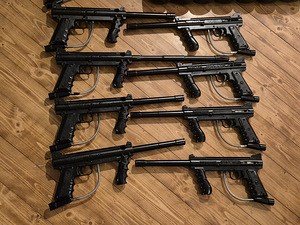 PAINTBALLI VARUSTUSE KOMPLEKT (2 foto / 9)