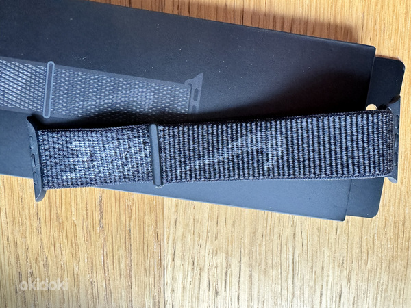 Ремешок для Apple Watch черный Nike Sport Loop 45 мм (фото #4)