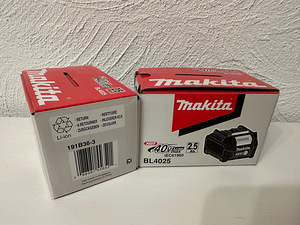 Аккумулятор Makita 40v xgt 2,5ah (1 фото из 4)