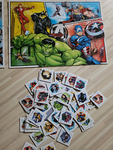 Marvel lauamäng puzzle, memo, domino (3 foto / 3)