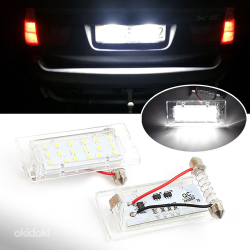 BMW x5 e53 LED numbrimärgi lambid