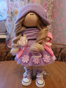 Tekstiilist nukk Tilda (käsitöö) (4 foto / 5)