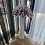Дизайнерская ваза + 3 большие искусственные розы. (фото #1)