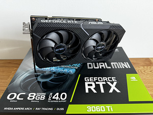 ASUS GeForce RTX 3060 TI OC 8GB HDMI 2.1 DLSS - SOODUSHIND! (1 foto / 5)