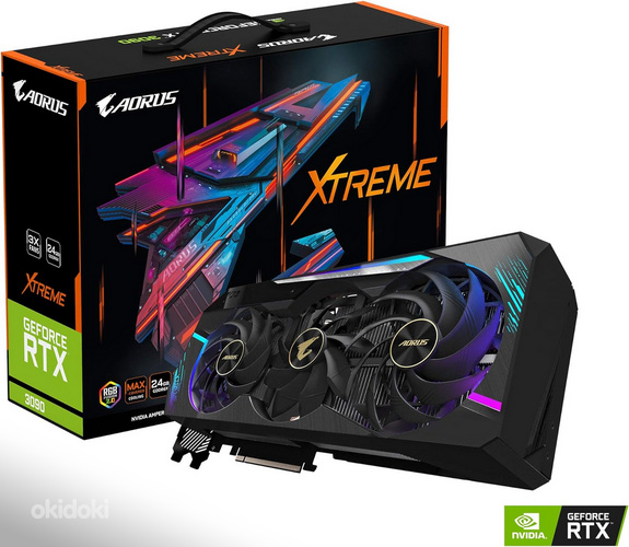 AORUS GeForce RTX™ 3090 XTREME 24G (фото #1)