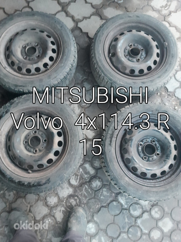 Mitsubishi Volvo 185 60 15 4x114.3 (фото #2)