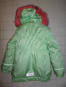 Lenne pikem talvejope s 116 + H&M kohevad talvepüksid s 104 (3 foto / 3)
