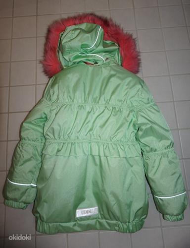 Lenne зимняя куртка р116 + пушистые зимние брюки H&M р104 (фото #3)