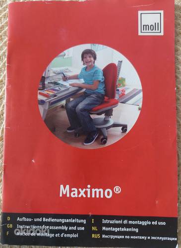 Эргономичное настольное кресло Moll Maximo Forte (фото #3)
