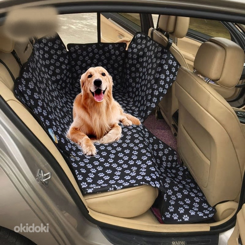 Чехол в машину для собак или др перевозок на заднее сиденье (фото #1)
