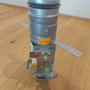 Tuletõkkeklapp Systemair 125 mm (2 foto / 3)