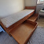 Кровать из массива дерева с матрасом (фото #5)