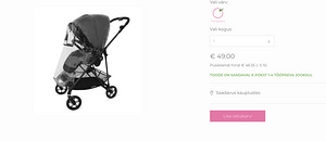 Коляска cybex Mios Black/Rose Gold (6 фото из 7)