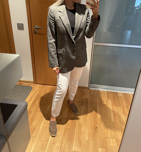 Шерстяной пиджак zara 38 (1 фото из 1)