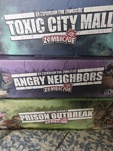 Zombicide for 2nd edition: city mall, prison, morgue, angry (2 foto / 4)