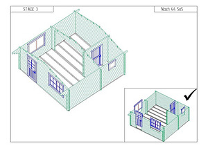 ALICE / NASH 5 X 5 M 44 MM - 25 M² (7 foto / 10)