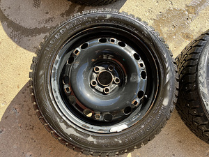 5x100 VW/ Seat диски с шинами (5 фото из 6)