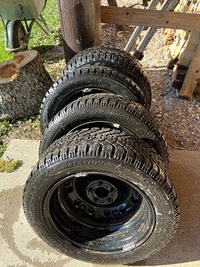 Vw/seat 5x100 r15 veljed koos talverehvidega (4 foto / 5)