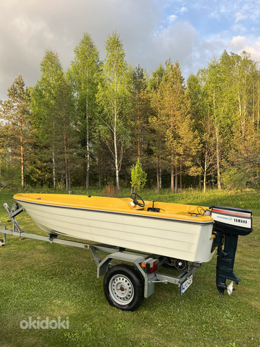 Стеклопластиковая моторная лодка Terhi 410R